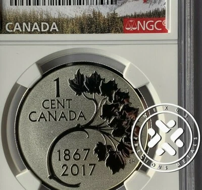 2017 Canada NGC Rev Proof 69 $1C 1 oz SILVER COIN CANADA FORGOTTEN 1927 DESIGN - Image 1 of 4
