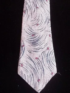 Strathmore Rickman Mens Neck Tie All Silk Fabric Imported From Italy Red TY15 - Picture 1 of 8