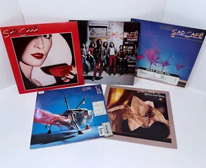Sad Cafe Vinyl LP Lot Misplaced Ideals Facades Ole Politics Of Existing 70s 80s - Picture 1 of 11