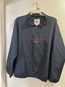 Vintage New England Patriots NFL Team Apparel Pullover Windbreaker Herren XL - Bild 1 von 4