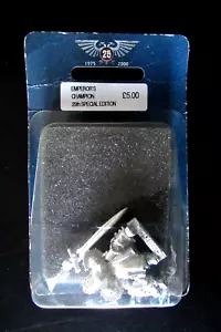 OOP Warhammer 40k Black Templar Space Marines Emperor's Champion Sigismund BNIB - Picture 1 of 2