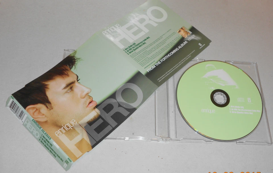 Single CD  Enrique Iglesias - Hero  2001  3.Tracks  BPB üb - Bild 1 von 1