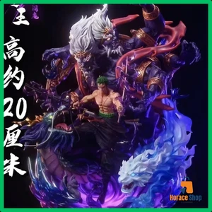 ✅Figurine One Piece Zoro Roronoa Ashura 21cm Statue Manga Collection - Foto 1 di 5