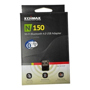 EDIMAX EW-7611ULB V1.0 N150 Wi-Fi Bluetooth 4.0 USB Adapter - Picture 1 of 2