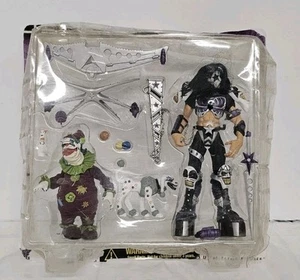 KISS Psycho Circus Paul Stanley/ Jester Action Figures. McFarlane Toys Complete - Picture 1 of 5