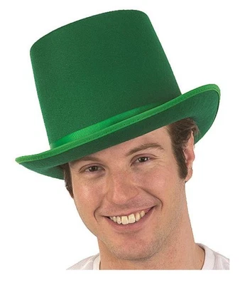 Sombrero Coachman Verde - Día de San Patricio - Accesorio de Disfraz - Talla Única Foto 1 de 2