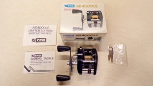 RARE RYOBI FISHING REEL W/ BOX - AD-4000 LIMITED EDITION - CLEAN & WORK GREAT - Picture 1 of 10