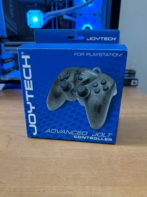 Joytech PlayStation Advanced Jolt Controller  - PS1 & PS2 - PAL CIB Boxed -  NEW - Image 1 of 4