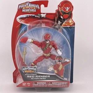 Power Rangers Super Megaforce Wild Force Red Ranger Actionheld Bandai US-Verkäufer - Bild 1 von 7