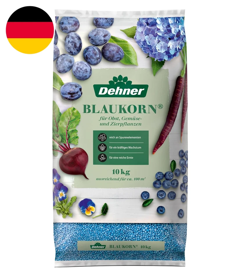 Dehner Blaukorn, Hochwertiger Dünger Für Gemüse / Zierpflanzen, Organischer Npk- - Bild 1 von 4