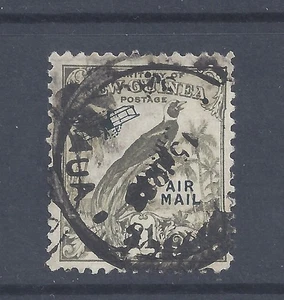 NEW GUINEA 1932 AIR £1 OLIVE-GREY USED SG 203 - Picture 1 of 2