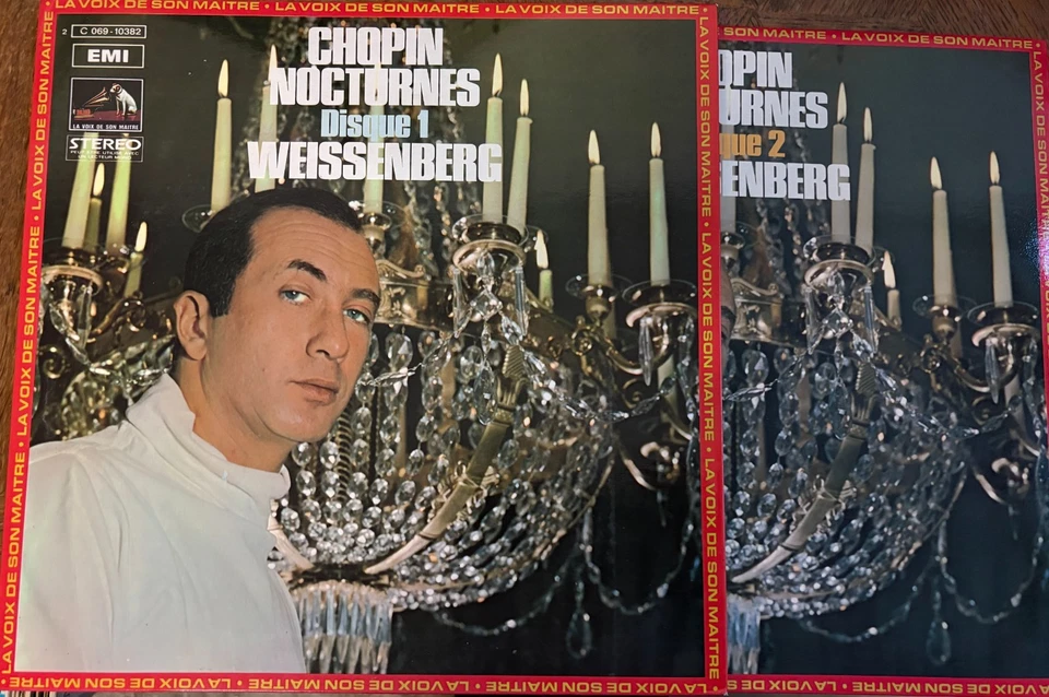 ALEXIS WEISSENBERG / CHOPIN nocturnes / EMI 2 LP Foto 1 de 1