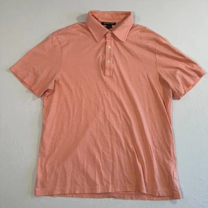 Polo da golf Michael Kors rosa/pesca manica corta cotone uomo L - Foto 1 di 7