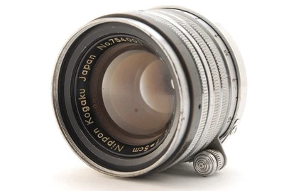【EXC + 5 LTM】 Nikon Nikkor H 50mm F2 para L39 LTM Leica montaje en tornillo... - Imagen 1 de 4