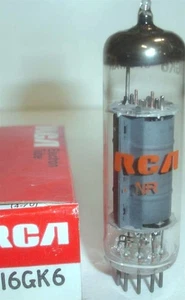 16GK6 TUBE RCA TESTED & BOXED VINTAGE COMMERCIAL SURPLUS - Picture 1 of 3
