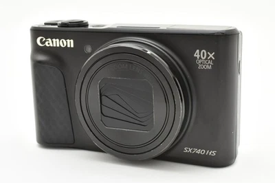 Canon PowerShot SX740 HS Digitalkamera Schwarz 40x Zoom WLAN Bluetooth Japan - Bild 1 von 4