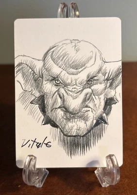 MTG Foundry Street Denizen Signed Sketched Artist Proof (141/298) Magic 2015 LP - Image 1 of 2