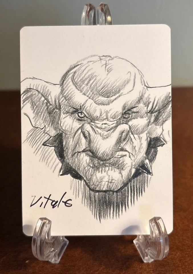 MTG Foundry Street Denizen Signed Sketched Artist Proof (141/298) Magic 2015 LP - Image 1 of 2