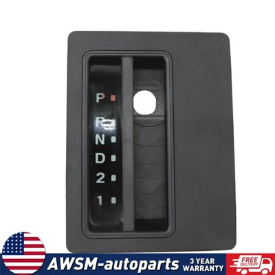 Fit For 1997-06 Jeep Wrangler TJ Automatic Floor Shift Indicator Bezel Trim Foto 1 de 4