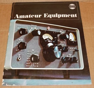 Vintage Collins Ham Radio Amateur Equipment Book Brochure KWM-2 33S-3 KWM-2-2A - Picture 1 of 12