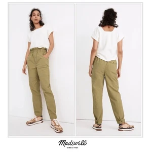NEW Madewell Ripstop Pull-On Paperbag Pants Size XS - Picture 1 of 11