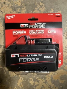 BRAND NEW Milwaukee M18 Red Lithium Forge XC 8.0 Ah Battery Model #48-11-1881 - Picture 1 of 3