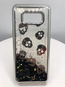 For Samsung Galaxy S8 Plus S8+ G955 SKULL Design Glitter Back Case Cover - Picture 1 of 3