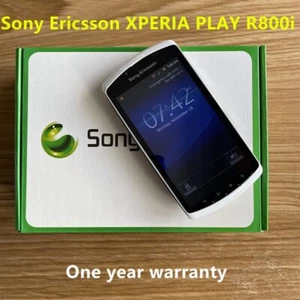 Sony Ericsson XPERIA PLAY R800i Black White Android Game GSM Unlocked Cellphone - Afbeelding 1 van 14