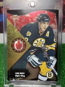 1995-96 SCORE BORDER BATTLE #3 CAM NEELY Boston Bruins Hockey Card - Picture 1 of 10