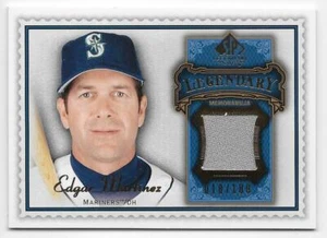 2009 SP LEGENDARY CUTS LEGENDARY BLUE GAME JERSEY #LMEM Edgar Martinez #18/100 - Picture 1 of 1
