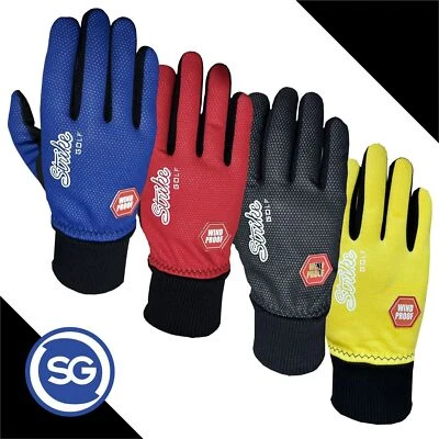 SG Men Women Winter golf gloves thermal windproof fleece lined water resistant - Image 1 of 4