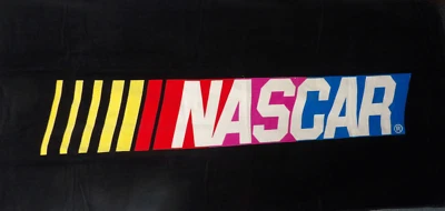 Nascar Logo Beach Bath Towel 30 x 60 100% Cotton Velour - Image 1 of 2