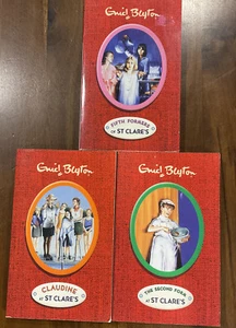 Enid Blyton X3 St Clares Second Year Fifth Formers Claudine PB 2013 school - Picture 1 of 8