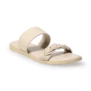 Womens LC Lauren Conrad Slide Sandals Size 9 - Picture 1 of 1
