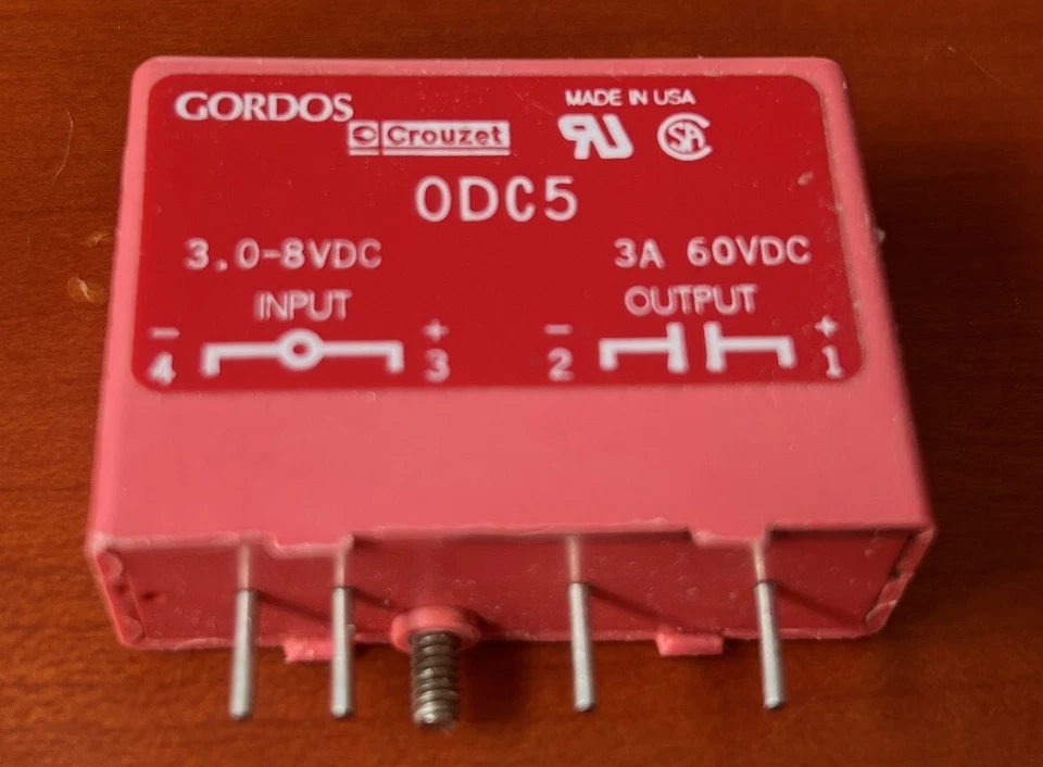 CROUZET Digital I/O Module ODC5 Output 60VDC 3A 5V Logic - Image 1 of 1