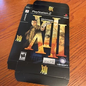 Thirteen XIII PS2 Playstation 2 Store Retail Display Box OHNE SPIEL flach - Bild 1 von 4