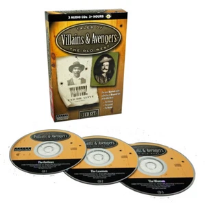 Stories of the Old West Villains & Avengers (Audio CDs) Annie Oakley Jesse James - Picture 1 of 5