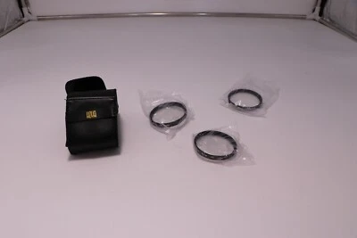 Hoya 55mm Macro Close-Up Camera Lens Filter Set +1 +2 +4 with case - Image 1 of 4