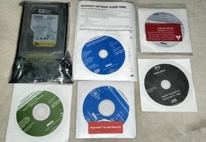 MS Windows Server CDs & Western Digital 250GB (WD2503ABYX) ~ NEW - Picture 1 of 4