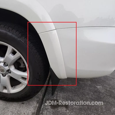 Оригинальная отделка колесной арки Toyota RAV 4 Cruiser LHR жемчужно-белая 070 2006-2012 годов выпуска - Изображение 1 из 2
