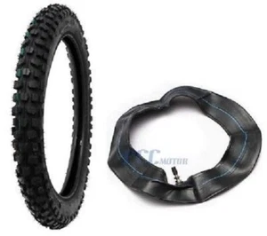 14" TIRE TUBE 60/100-14 2.50-14 XR CRF70 PW80 KLX110 SDG PIT DIRT BIKE M TR05 - Picture 1 of 1