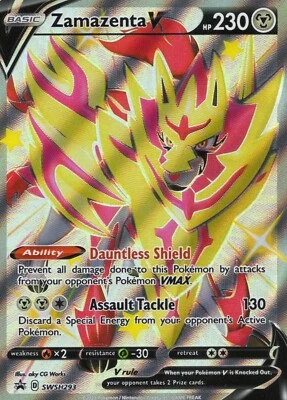 Zamazenta V (Shiny) SWSH293 SWSH: Sword & Shield Promo Cards Holo - Image 1 of 2