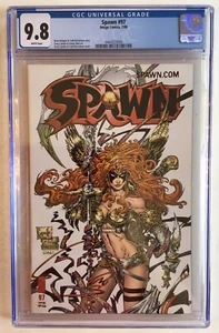 Spawn #97 CGC 9.8 White Pages Todd McFarlane Greg Capullo Angela - Picture 1 of 3