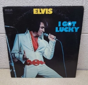 LP ELVIS PRESLEY - I GOT LUCKY Vinyl Record Album - Read Description - Picture 1 of 4