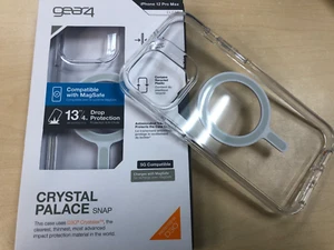 ZAGG Gear4 Crystal Palace Snap MagSafe Case for Apple iPhone 12 Pro Max 6.7" - Picture 1 of 5