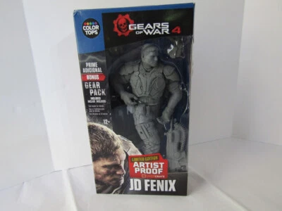 Caja de botín Gears of War 4 JD Fenix LE Figura de prueba de artista Color Tops McFarlane Foto 1 de 4