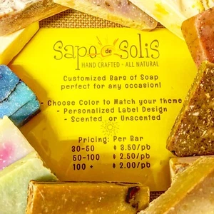 Custom Party Favor Soaps - Picture 1 of 7