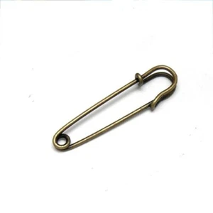 4 Brooch pin backs / kilt pin 38 mm - Picture 1 of 1