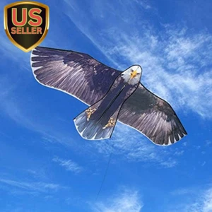 Bald Eagle Huge Kite for Kids and Adults Single Line String Easy to Fly for B... - Picture 1 of 8