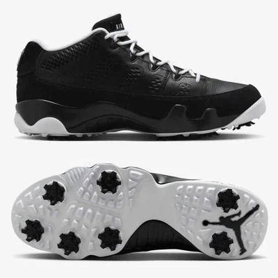 Air Jordan 9 Golf “Barons” Golf Cleats Shoes FN6930-001, Choose Size 9.5/10.5 - Image 1 of 4